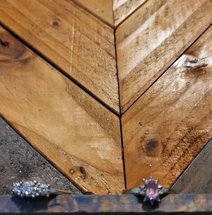 Elegant Silver and Purple Gemstone Rings